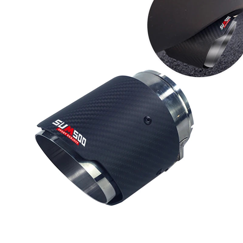 1 Piece Carbon Exhaust Tips for Mazda CX-5 cx-4 cx-3 Mazda Axela Mazda ATENZA Pipe Modified Decorative Tailtip