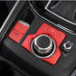 Caches de Boutons Frein à Main, Auto Hold & Multimédia en Aluminium – Mazda 3 BP & CX-30
