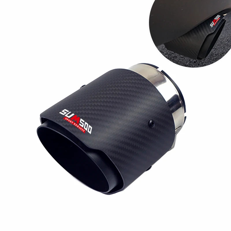 1 Piece Carbon Exhaust Tips for Mazda CX-5 cx-4 cx-3 Mazda Axela Mazda ATENZA Pipe Modified Decorative Tailtip