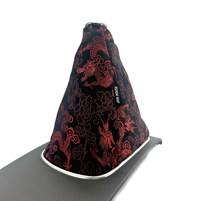Housse levier vitesse style kimono japonais multicolore Mazda 3 CX-30 décoration JDM - Mazdrive