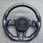Volant custom en fibre de carbone avec affichage LED – Mazda – photo 8