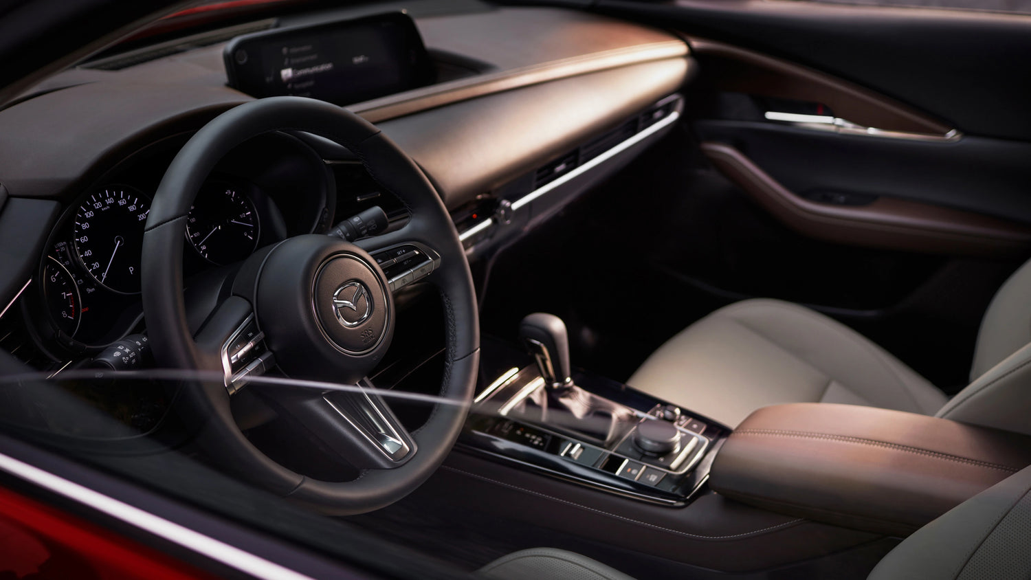 Intérieur Mazda 3 4ᵉ génération tableau de bord et volant — Accessoires Mazdrive