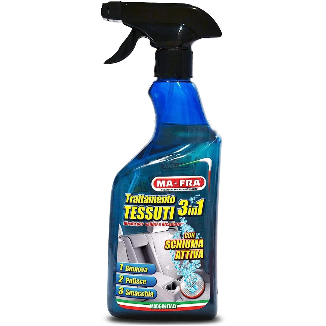 Mafra traitement 3-en-1 tissus velours alcantara 500ml ravive couleurs habitacle Mazda - Mazdrive