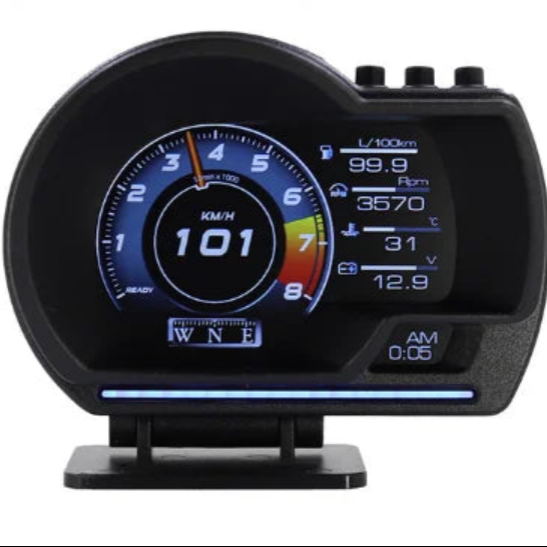 Ordinateur bord OBD2 HUD digital A501 Mazda 3 CX-30 CX-5 2008-2026 tête haute - Mazdrive