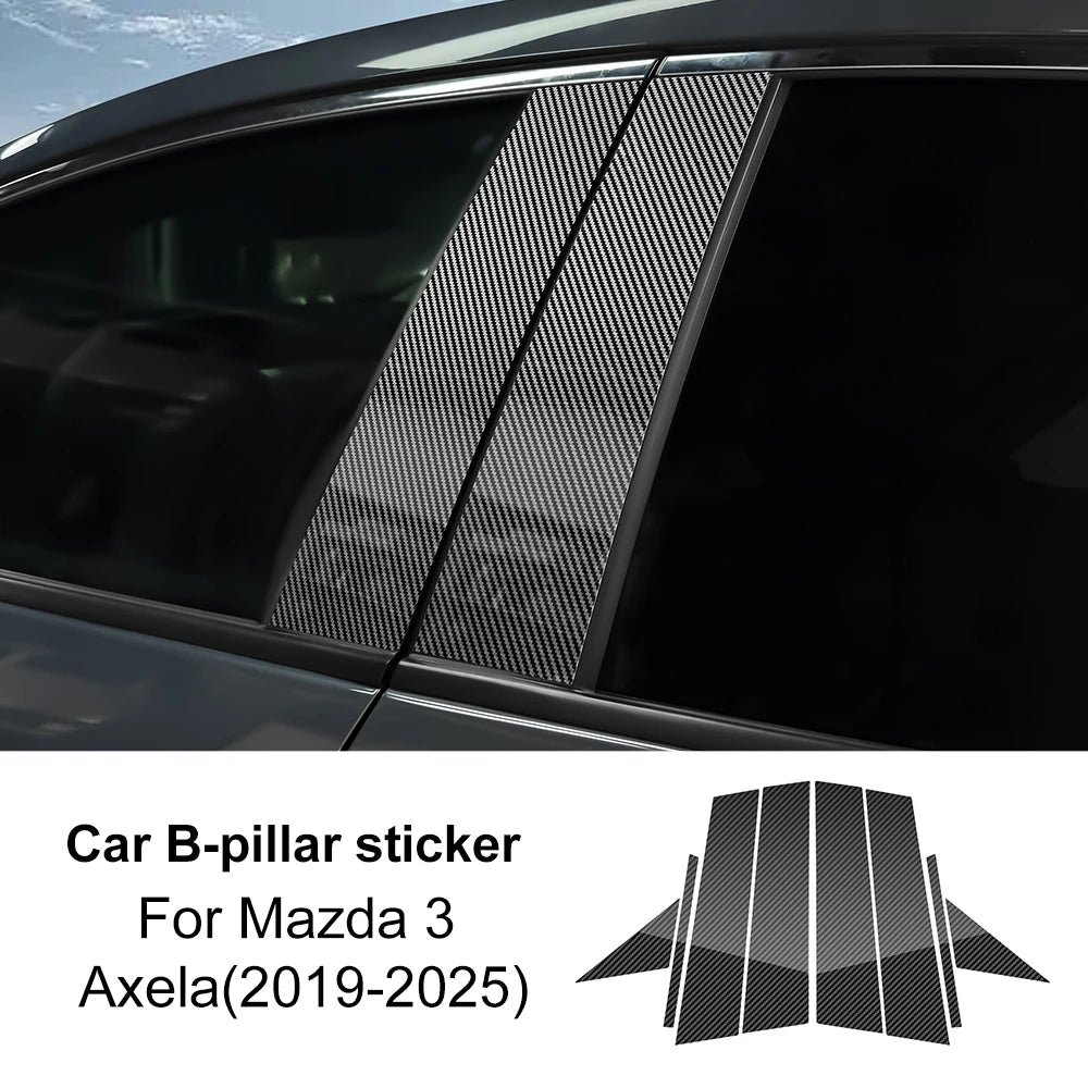 Protection piliers fenêtre film transparent Mazda 3 CX-30 2019-2026 anti-rayures - Mazdrive
