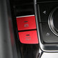 Decorative cover for Auto-Hold / handbrake and Start engine buttons