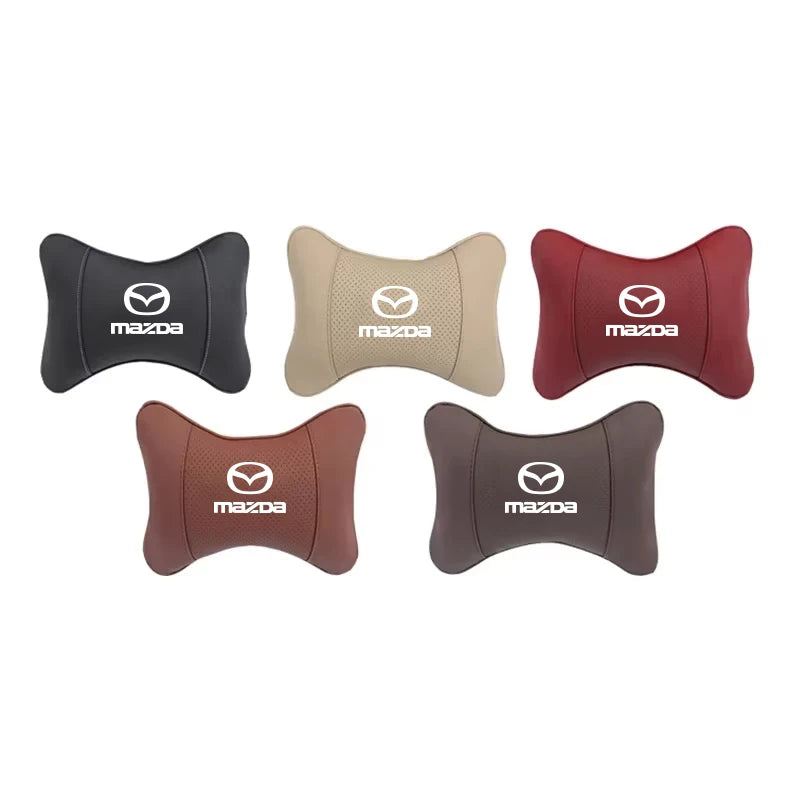 Leatherette Neck Rest Cushion – Mazda Edition