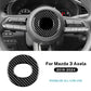 Autocollant fibre de carbone pour centre du volant – Mazda 3 BP & CX-30 – photo 8