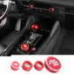 Kit Molette Multimédia & Bagues de Climatisation en Aluminium – Mazda 3 & CX-30