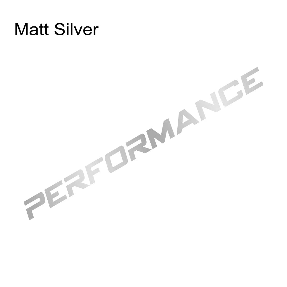 Sticker de Pare-Brise "Performance Styling" Décoration Vinyle –