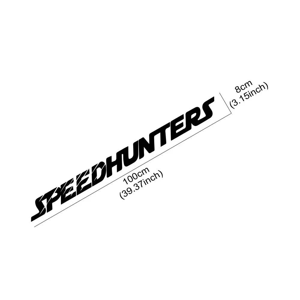 Bandeau de pare-brise Speedhunters en vinyle – photo 5
