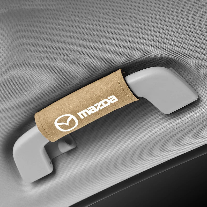 Suede Ceiling Handle Protectors – Mazda Edition