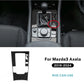 Autocollant fibre de carbone pour panneau de console boîte automatique – Mazda 3 BP – photo 7