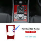 Cache de Console de Levier de Vitesse en Fibre de Carbone – Mazda 3 BP