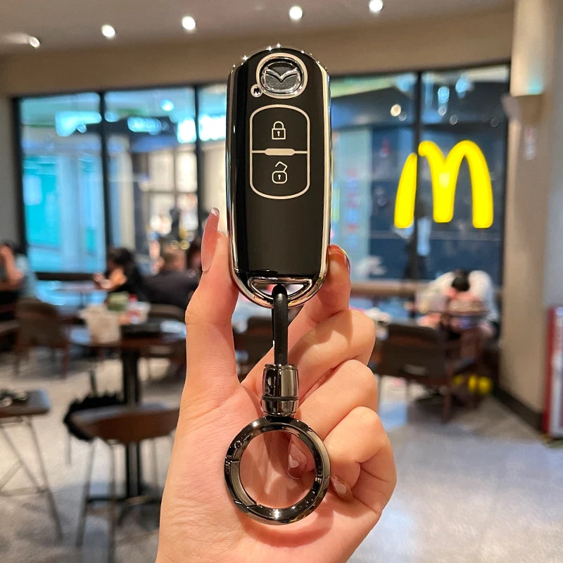 TPU Key Case Cover - Mazda Edition