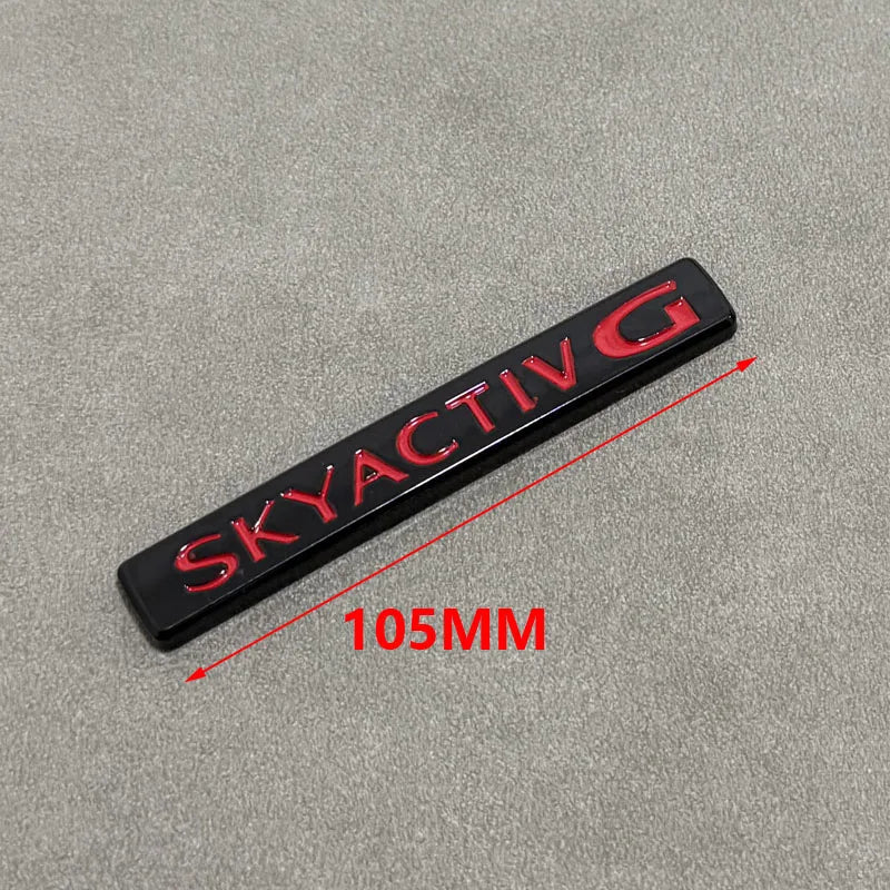 Kit Logos & Lettrages Noirs Blackout – Mazda CX-30
