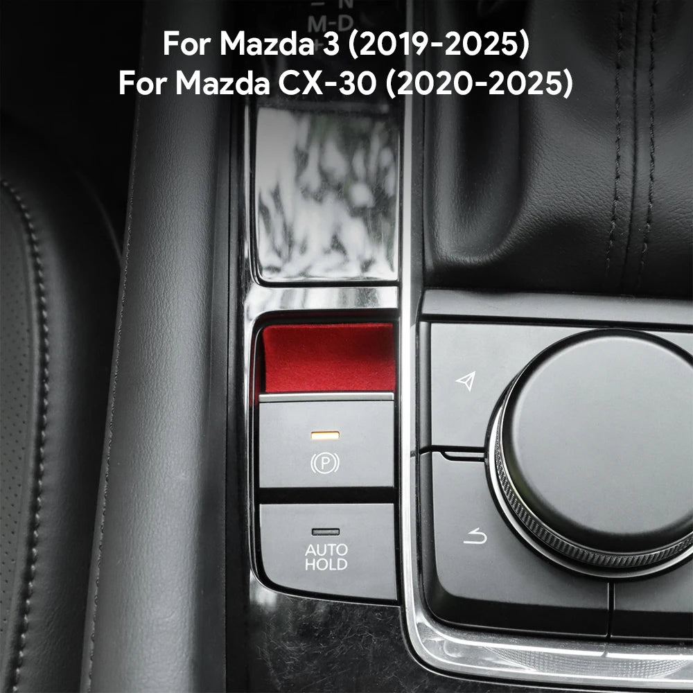 Suede electronic brake lining protection