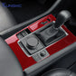 Cache de Console de Levier de Vitesse en Fibre de Carbone – Mazda 3 BP