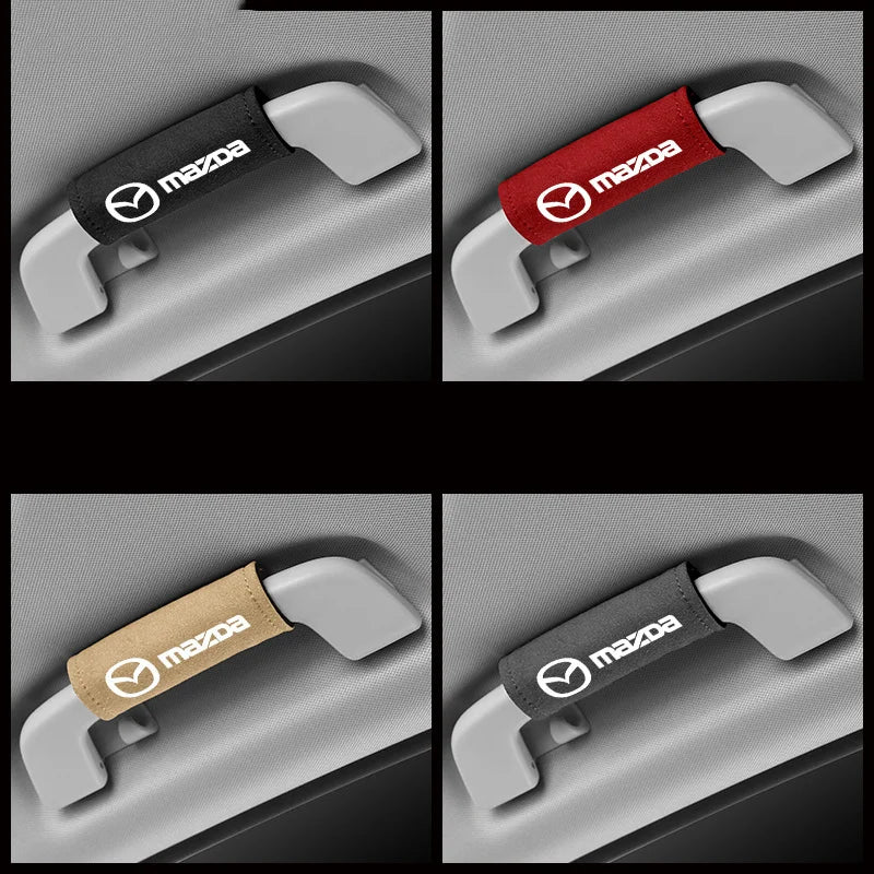 Suede Ceiling Handle Protectors – Mazda Edition