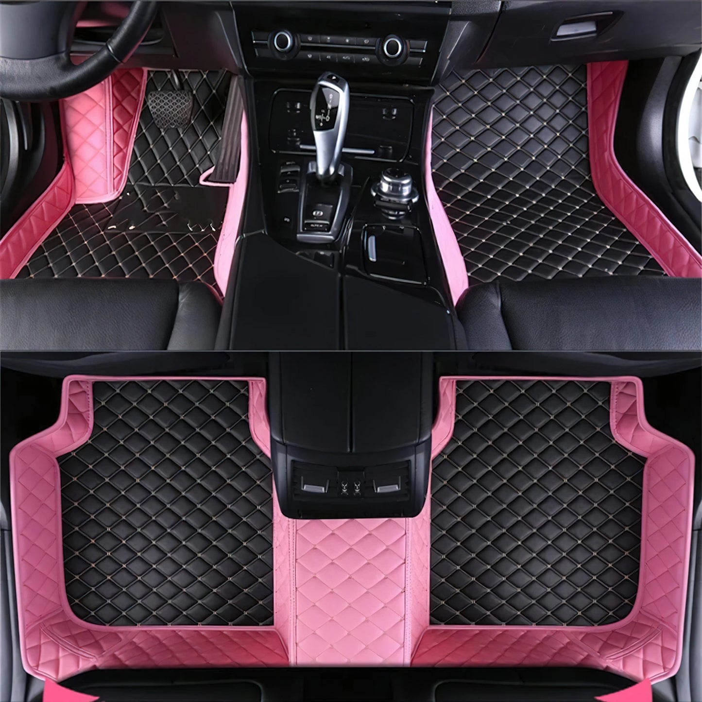 Tapis de Sol Luxe en Cuir PU Sur-Mesure
