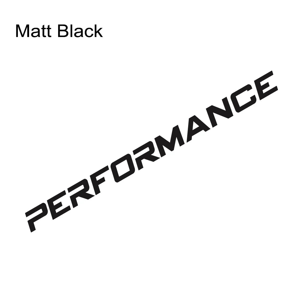 Sticker de Pare-Brise "Performance Styling" Décoration Vinyle –