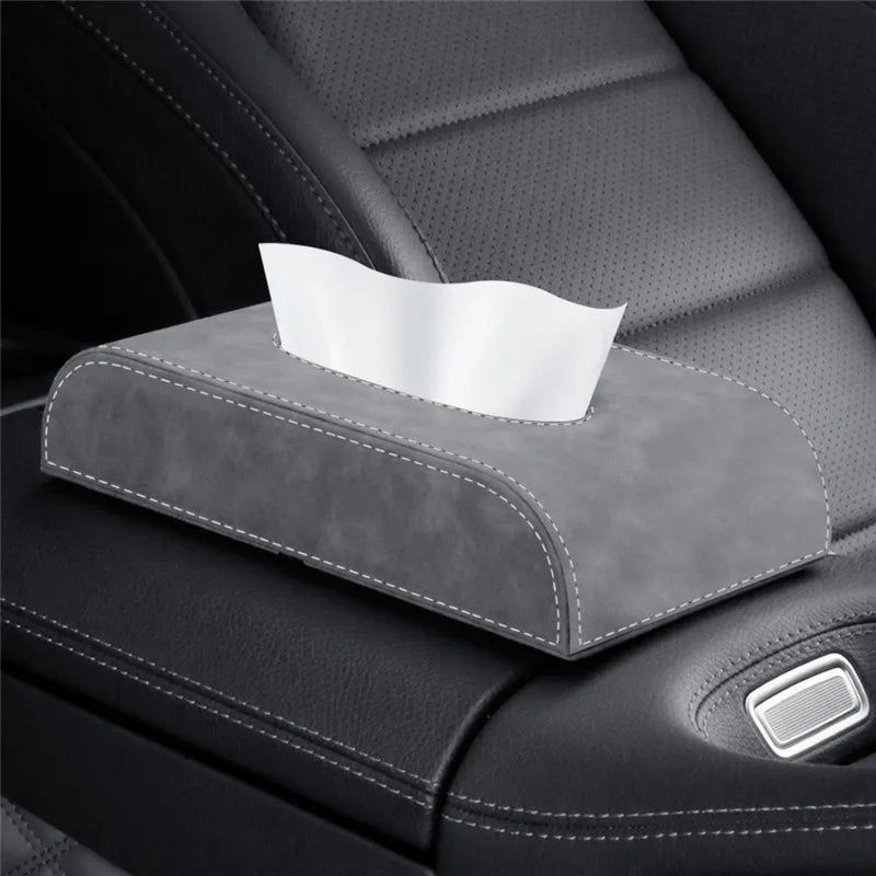 Boîte à Mouchoirs en Suédine pour Voiture – Mazda