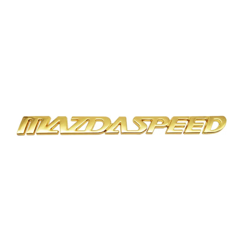 Emblèmes Métalliques 3D Premium AWD / 2.0 / 2.5 / MS – Mazda