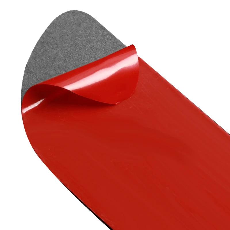 Carbon effect decorative sticker for central cup holder