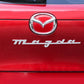 Mazda rear trunk emblem metal sticker