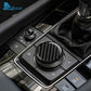 Autocollants fibre de carbone pour molette de commande centrale – Mazda 3 BP & CX-30 – photo 2