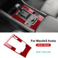 Cache de Console de Levier de Vitesse en Fibre de Carbone – Mazda 3 BP