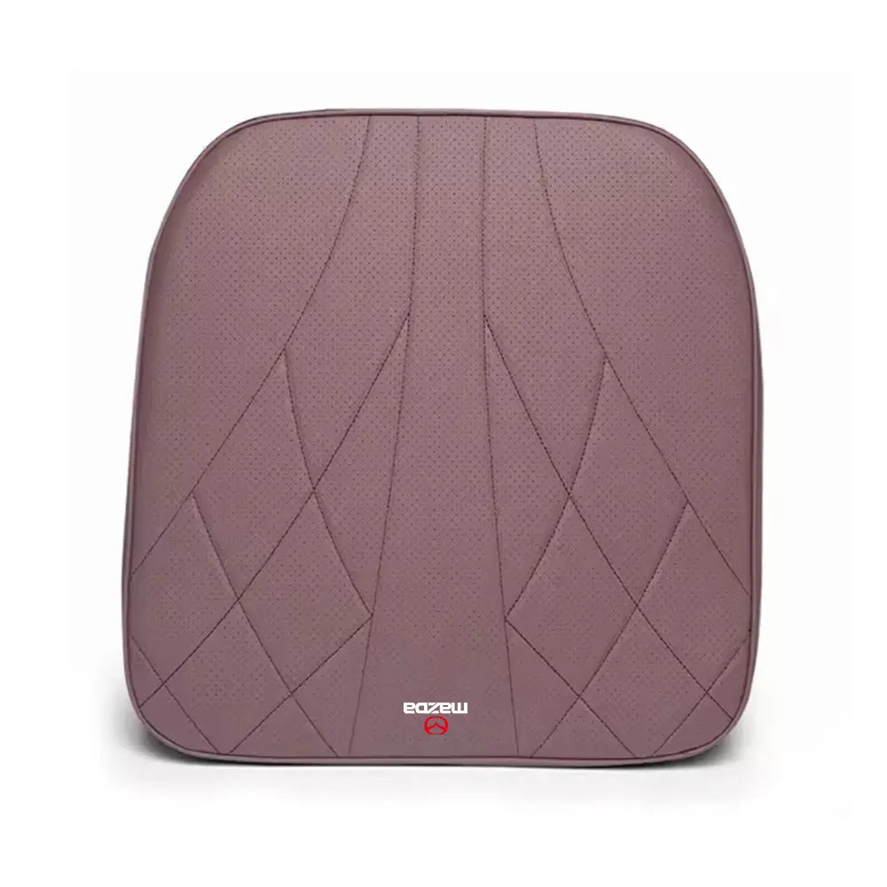 Coussin d'Assise, Appui-Tête & Soutien Lombaire en Cuir Nappa & Mousse à Mémoire