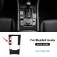 Cache de Console de Levier de Vitesse en Fibre de Carbone – Mazda 3 BP