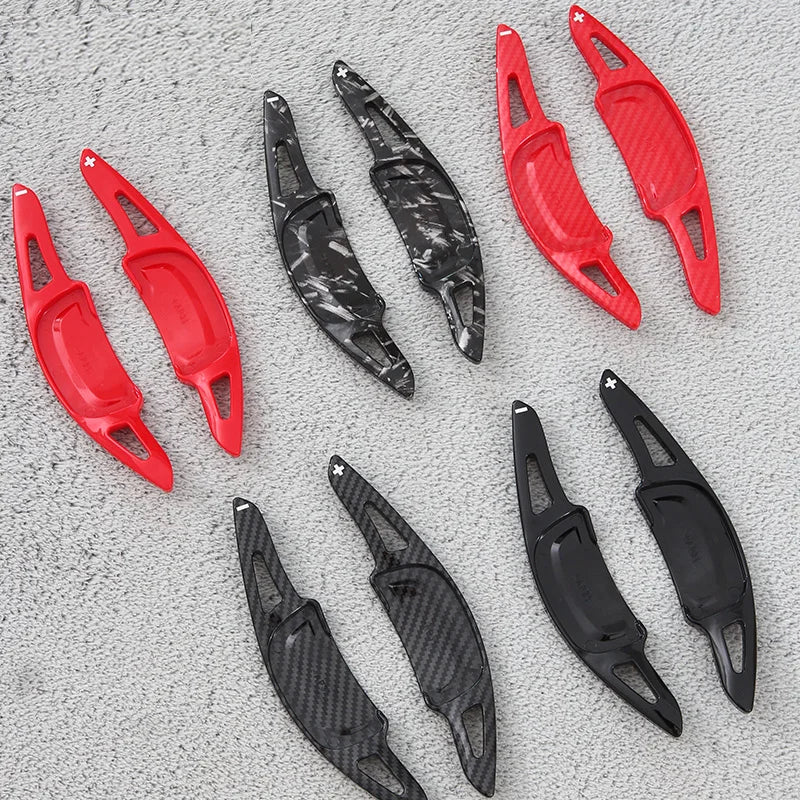 ABS steering wheel paddle extensions