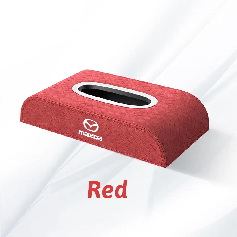 Boîte à Mouchoirs en Cuir Premium - Mazda