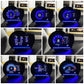 Newest A501 Car Head Up Display OBD2 Smart Car HUD Turbo Gauge Digital Odometer Security Alarm Water&amp;Oil temp RPM Auto Meter