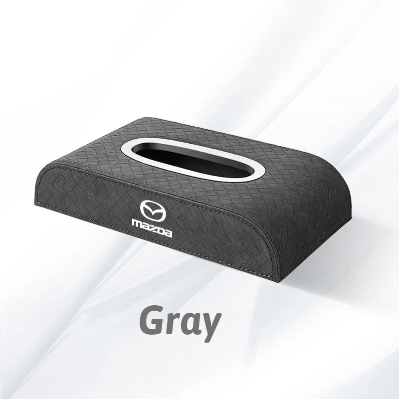 Boîte à Mouchoirs en Cuir Premium - Mazda