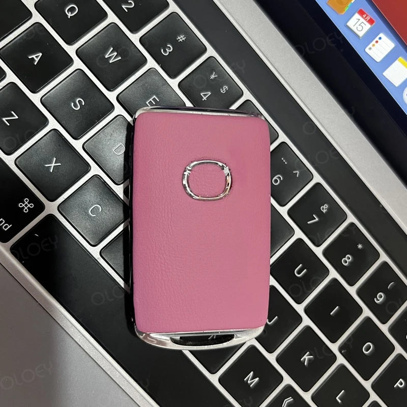 Coque de clé de remplacement en simili-cuir