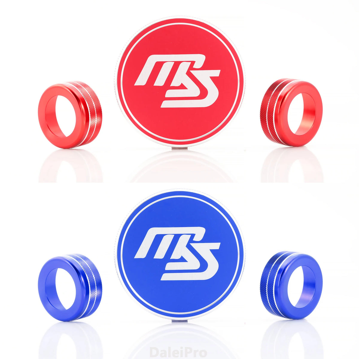 Kit Molette Multimédia & Bagues de Climatisation en Aluminium – Mazda 3 & CX-30