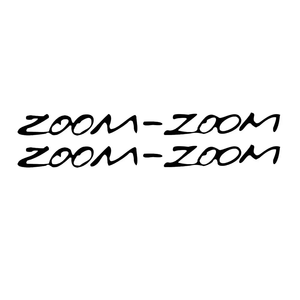 2pcs JDM for mazda zoom zoom logo vinyl sticker