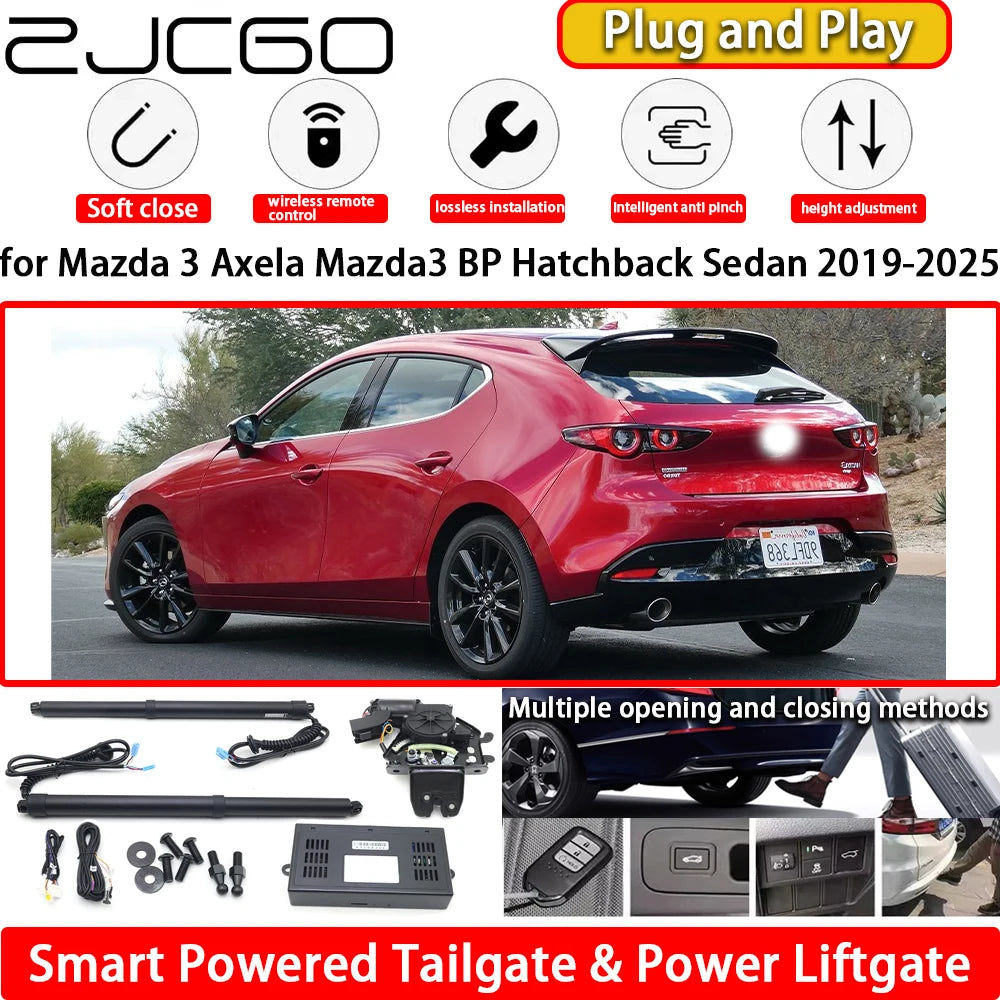 Kit Hayon Électrique Motorisé avec Option Capteur au Pied – Mazda 3 BP