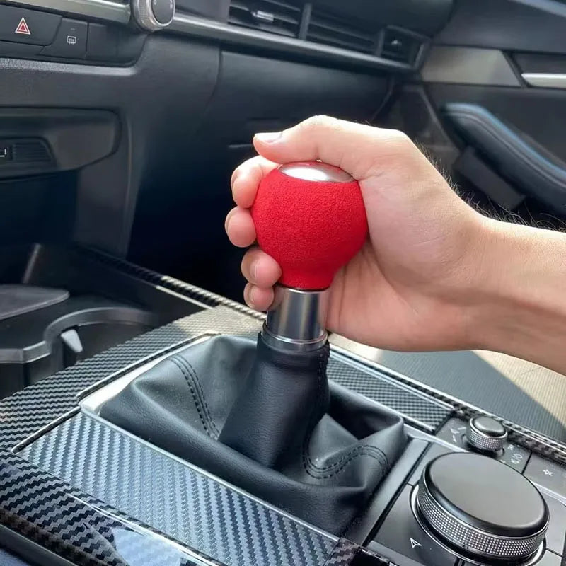 6 Speed ​​Suede Gear Knob