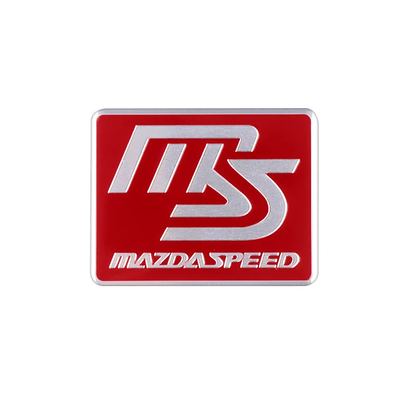 Car Styling 3D Aluminum Flag Logo Stickers Badge Emblem Decals Decoration For Mazda Speed ​​3 5 6 BK CX-3 CX-5 CX7 CX-7 Demio Axel