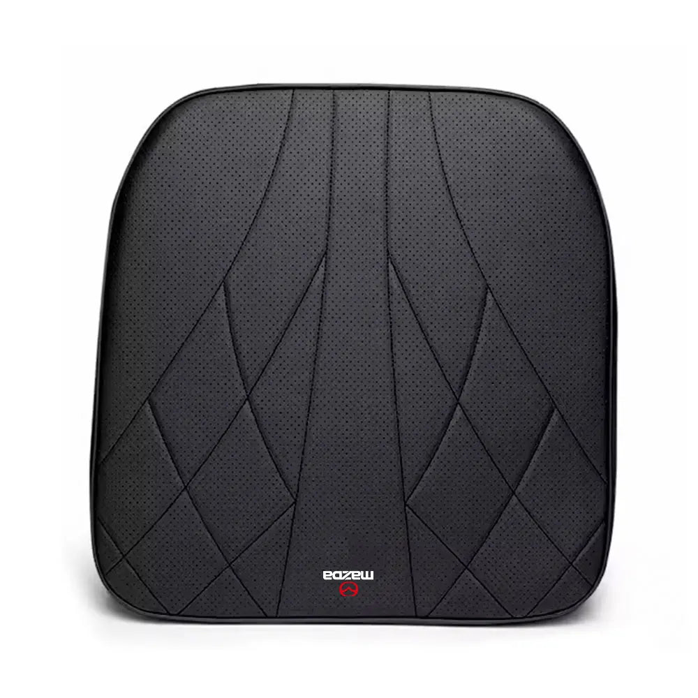 Coussin d'Assise, Appui-Tête & Soutien Lombaire en Cuir Nappa & Mousse à Mémoire