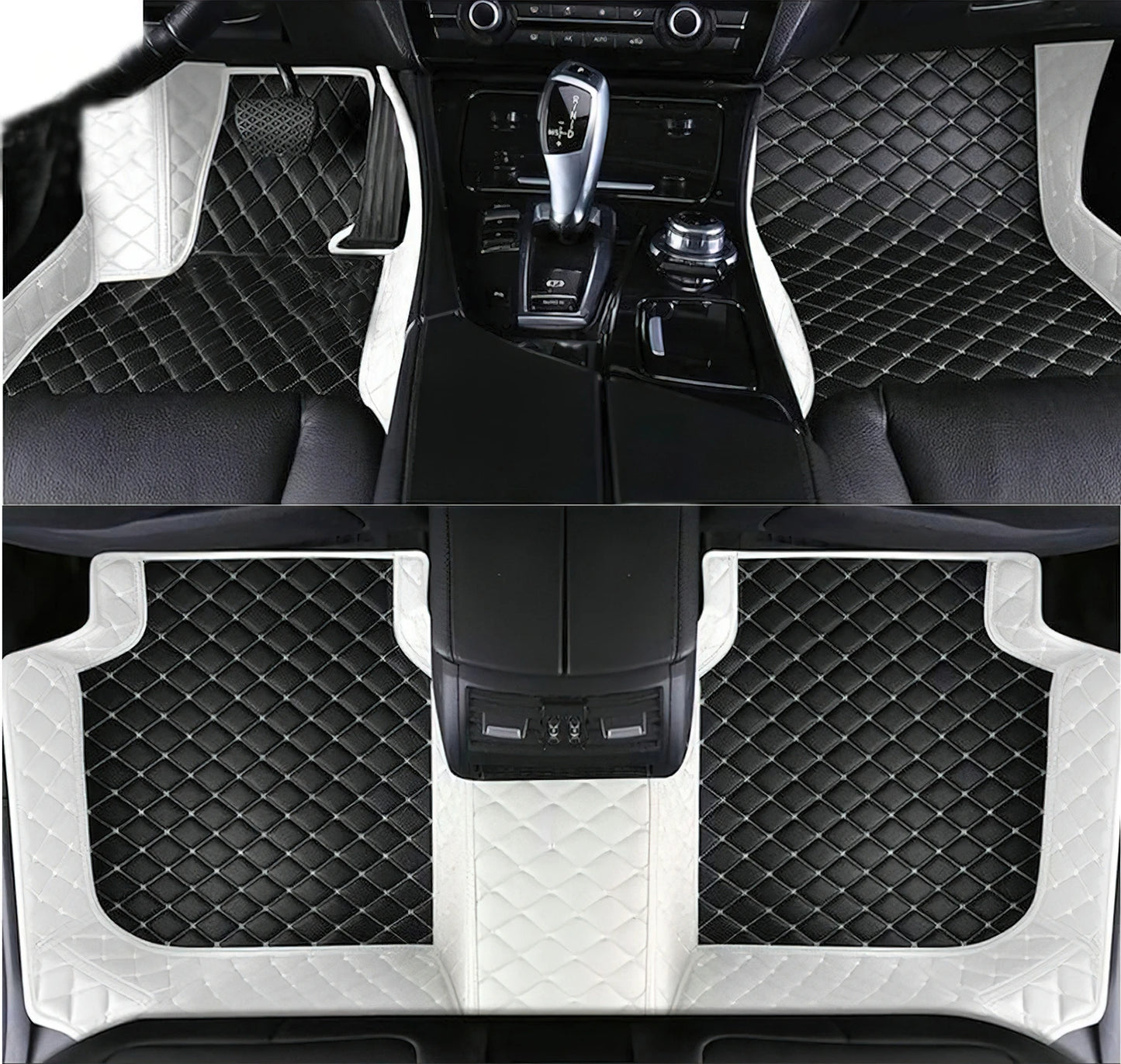 Tapis de Sol Luxe en Cuir PU Sur-Mesure