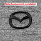 Kit Logos & Lettrages Noirs Blackout – Mazda CX-30