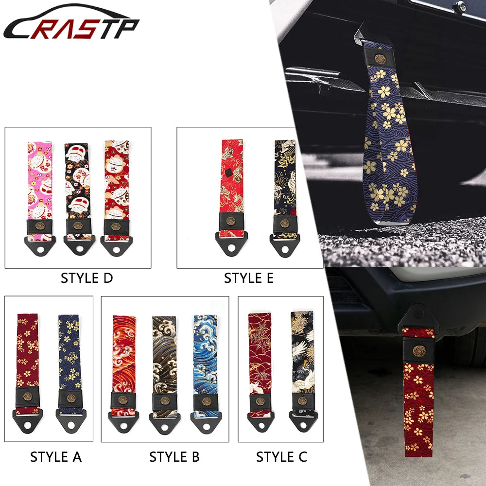 Sangle de Remorquage Décorative Style JDM Japonais – Mazda