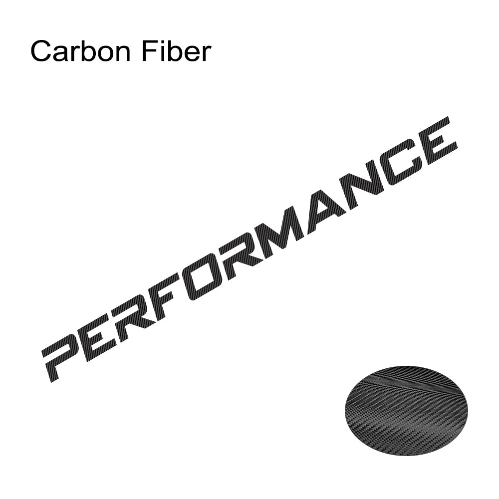 Sticker de Pare-Brise "Performance Styling" Décoration Vinyle –