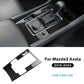 Cache de Console de Levier de Vitesse en Fibre de Carbone – Mazda 3 BP
