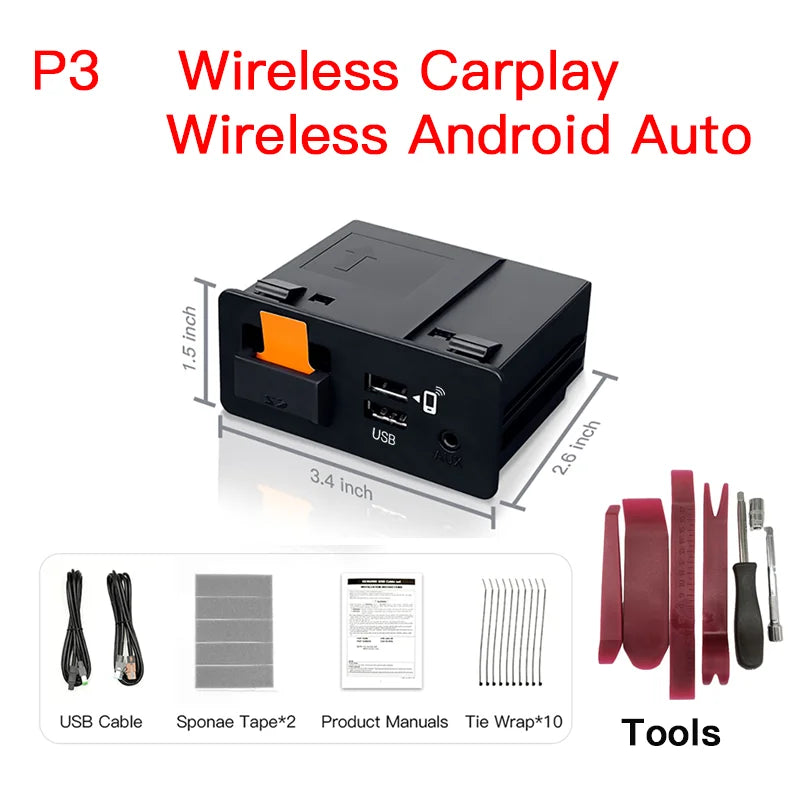 Kit CarPlay & Android Auto avec Hub USB Type Origine – Mazda Connect